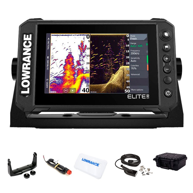 Lowrance Elite FS 7 con Transductor HDI 83/200 CHIRP/Downscan