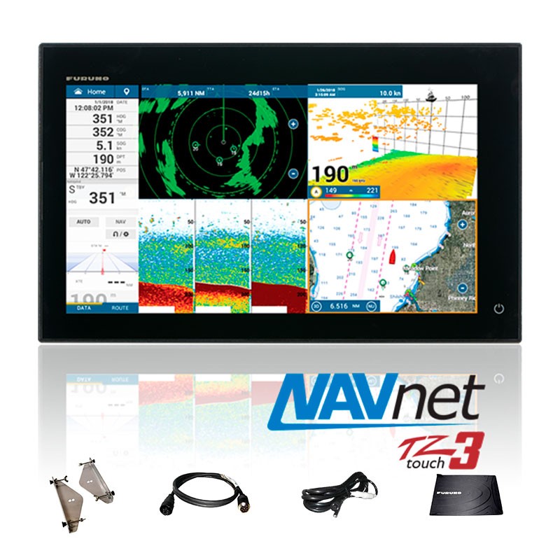 Furuno NavNet TZtouch3 19" Sonda GPS Plotter Multifuncion