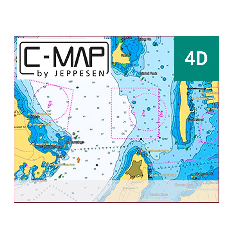 Cartografia C-MAP 4D WIDE