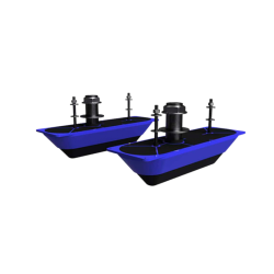 Kit Doble Transductor Pasacascos INOX StructureScan HD LOWRANCE SIMRAD