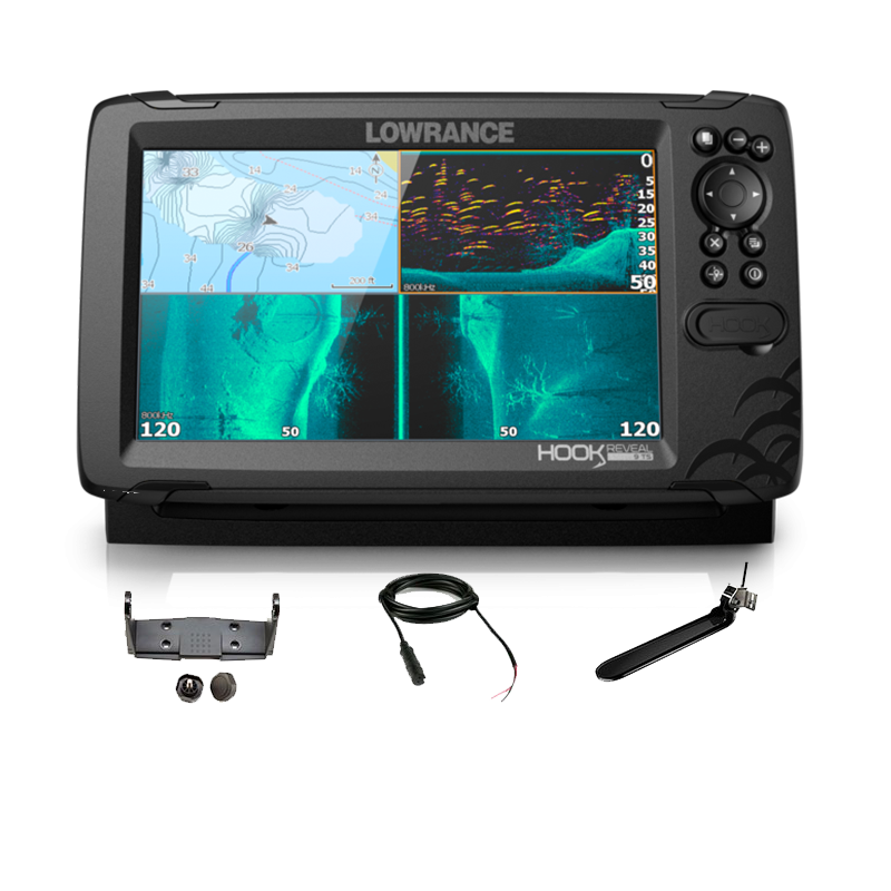 ▷ Lowrance Hook Reveal 9 TripleShot