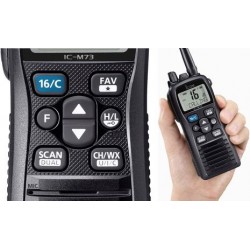 Icom IC-M73 Euro Plus VHF Portátil IPX8