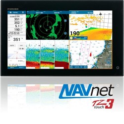 Furuno NavNet TZtouch3 19" Sonda GPS Plotter Multifuncion